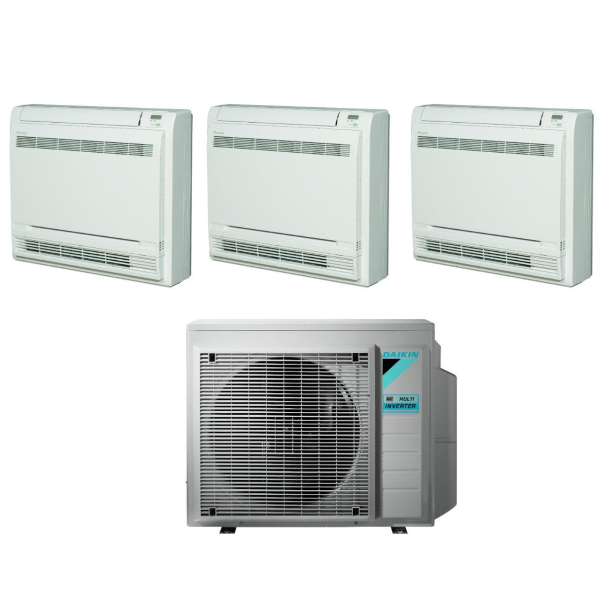 daikin climatizzatore condizionatore daikin bluevolution a pavimento trial split inverter serie fvxm f 91212 con 3mxm68n r 32 wi fi optional con telecomando ad infrarossi incluso 90001200012000 garanzia italiana