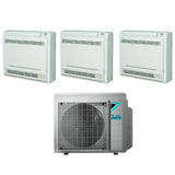 daikin climatizzatore condizionatore daikin bluevolution a pavimento trial split inverter serie fvxm f 9912 con 3mxm52n r 32 wi fi optional con telecomando ad infrarossi incluso 9000900012000 garanzia italiana