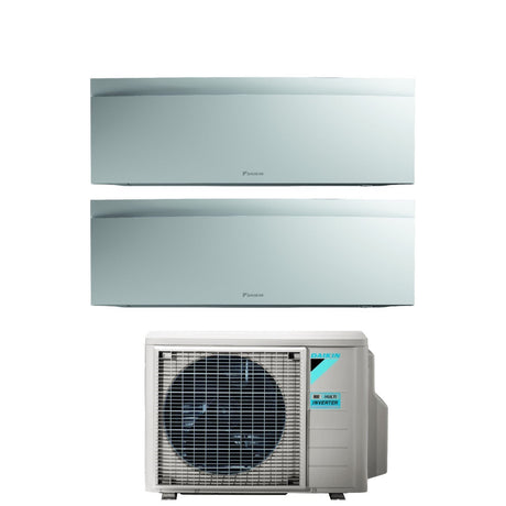 daikin climatizzatore condizionatore daikin bluevolution dual split inverter serie emura white iii 1212 con 2mxm68n r 32 wi fi integrato 1200012000 colore bianco garanzia italiana