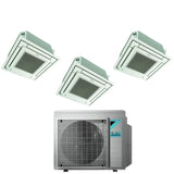 daikin climatizzatore condizionatore daikin bluevolution inverter trial split a cassetta ffa a 999 con 3mxm52n r 32 wi fi optional con griglia bianca inclusa 900090009000 garanzia italiana