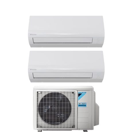 daikin climatizzatore condizionatore daikin dual split inverter serie sensira 912 con 2mxf50a r 32 wi fi optional 900012000
