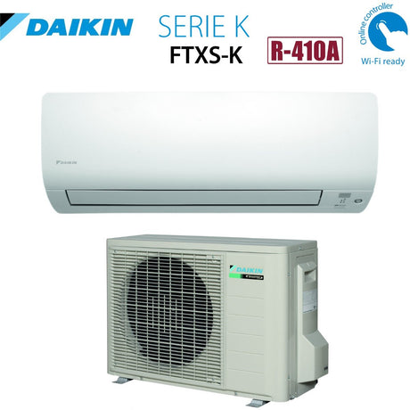 daikin super offerta climatizzatore condizionatore daikin inverter serie k 21000 btu ftxs60g r 410 wi fi optional