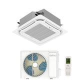 daitsu condizionatore a cassetta daitsu 42000 btu aud42kdbs monofase r 32 wi fi optional con telecomando e griglia