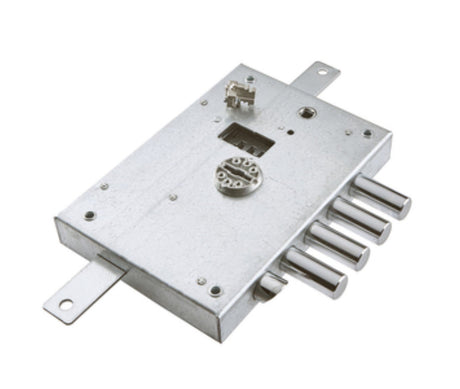 dierre serratura atra dierre d.m chiusura triplice da applicare con scrocco e 4 catenacci art. 6111 1 de mano destra in busta