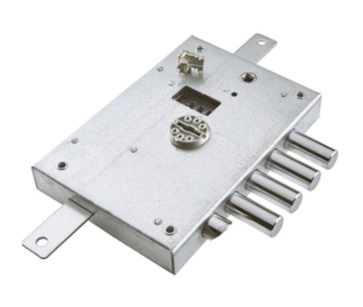 dierre serratura atra dierre d.m. chiusura triplice da applicare con scrocco e 4 catenacci entrata 60 mm mano sinistra art. 6112 1 se in busta