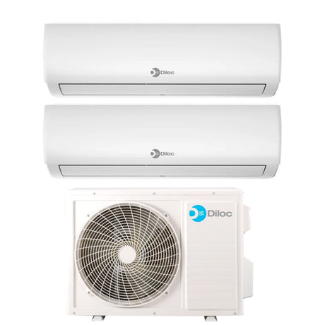 diloc condizionatore dual split diloc ionio 1218 con d freedom360 r 32 wi fi integrato