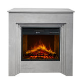 divina fire camino elettrico da terra divine fire bellini effetto cemento