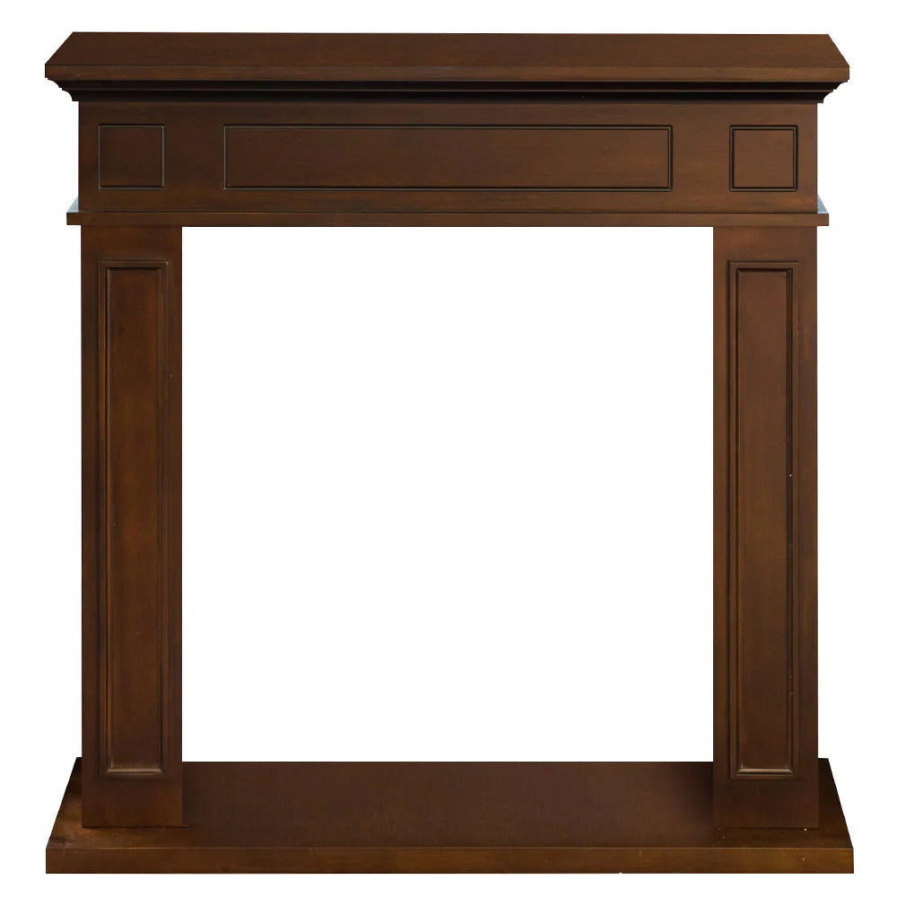 divina fire cornice per camino rivestimento in legno l895xh905xp28 jefferson noce