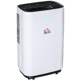 easycomfort easycomfort deumidificatore da 20l 3 modalita e 2 velocita timer 24h design silenzioso 33.5x23x57cm bianco