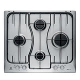 electrolux piano cottura a gas electrolux rgg6242lox 4 fuochi l594xp51 acciaio inox ean 7332543392216