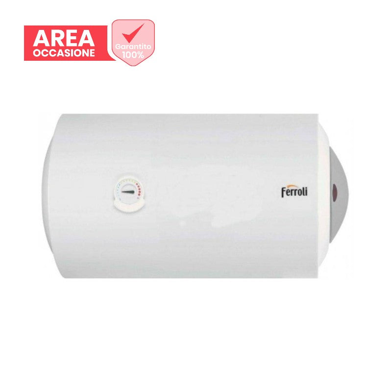 ferroli area occasioni scaldabagno elettrico ferroli titano 150 ho orizzontale garanzia 5 anni attacco a destra