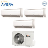 ferroli climatizzatore condizionatore ferroli trial split inverter serie ambra m 121212 con 27 3 r 32 wi fi integrato 120001200012000 novita