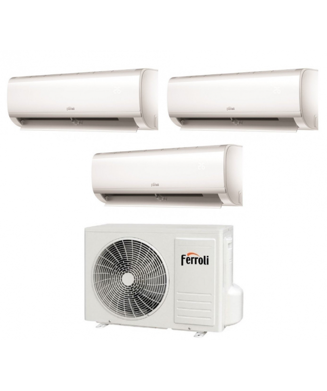ferroli climatizzatore condizionatore ferroli trial split inverter serie diamant plus s 121212 con 28 4 r 32 wi fi integrato 120001200012000 novita
