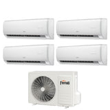 ferroli climatizzatore condizionatore quadri split inverter ferroli giada m 90009000900012000 btu con 28 4 wi fi integrato alexa e google home 99912 novita