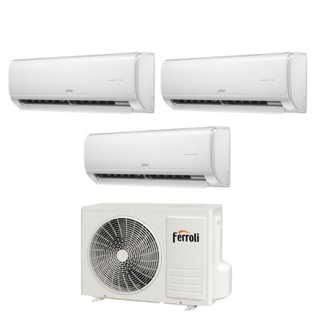 ferroli climatizzatore condizionatore trial split inverter ferroli giada m 9000900012000 btu con 27 3 wi fi integrato alexa e google home 9912 novita