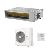 ferroli condizionatore canalizzato ferroli giada c 18000 btu 2cp004tf r 32 wi fi integrato con comando a filo