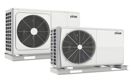 ferroli pompa di calore reversibile ferroli omnia m 3.2 da 16 kw 2cp000jf trifase per installazione esterna con compressore dc inverter r 32 wi fi con comando incluso