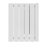 fondital radiatore elettrico in alluminio fondital eblitz wi fi da 1250 w 630x583x80 mm