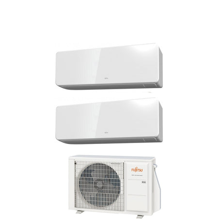 fujitsu climatizzatore condizionatore fujitsu dual split inverter serie kg 79 con aoyg18kbta2r 32 wi fi optional 70009000 ean 8059657011213
