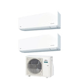 fujitsu climatizzatore condizionatore fujitsu dual split inverter serie kg 99 con aoyg18kbta2 r 32 wi fi integrato 90009000