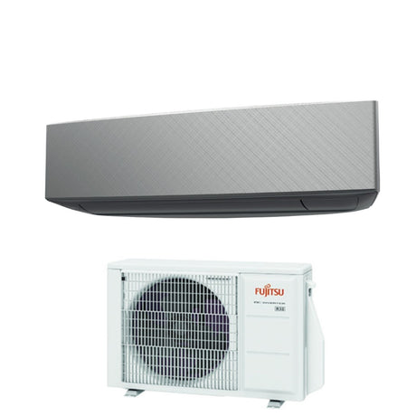 fujitsu climatizzatore condizionatore fujitsu inverter serie ke 14000 btu asyg14ketae b r 32 wi fi optional 3ngf87135 colore argento silver classe aa ean 8054144134970
