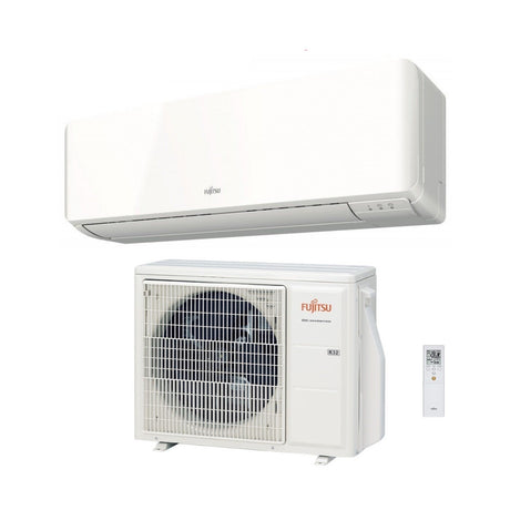 fujitsu climatizzatore condizionatore fujitsu inverter serie km 24000 btu asyg24kmta modello large r 32 wi fi optional novita ean 8059657003867
