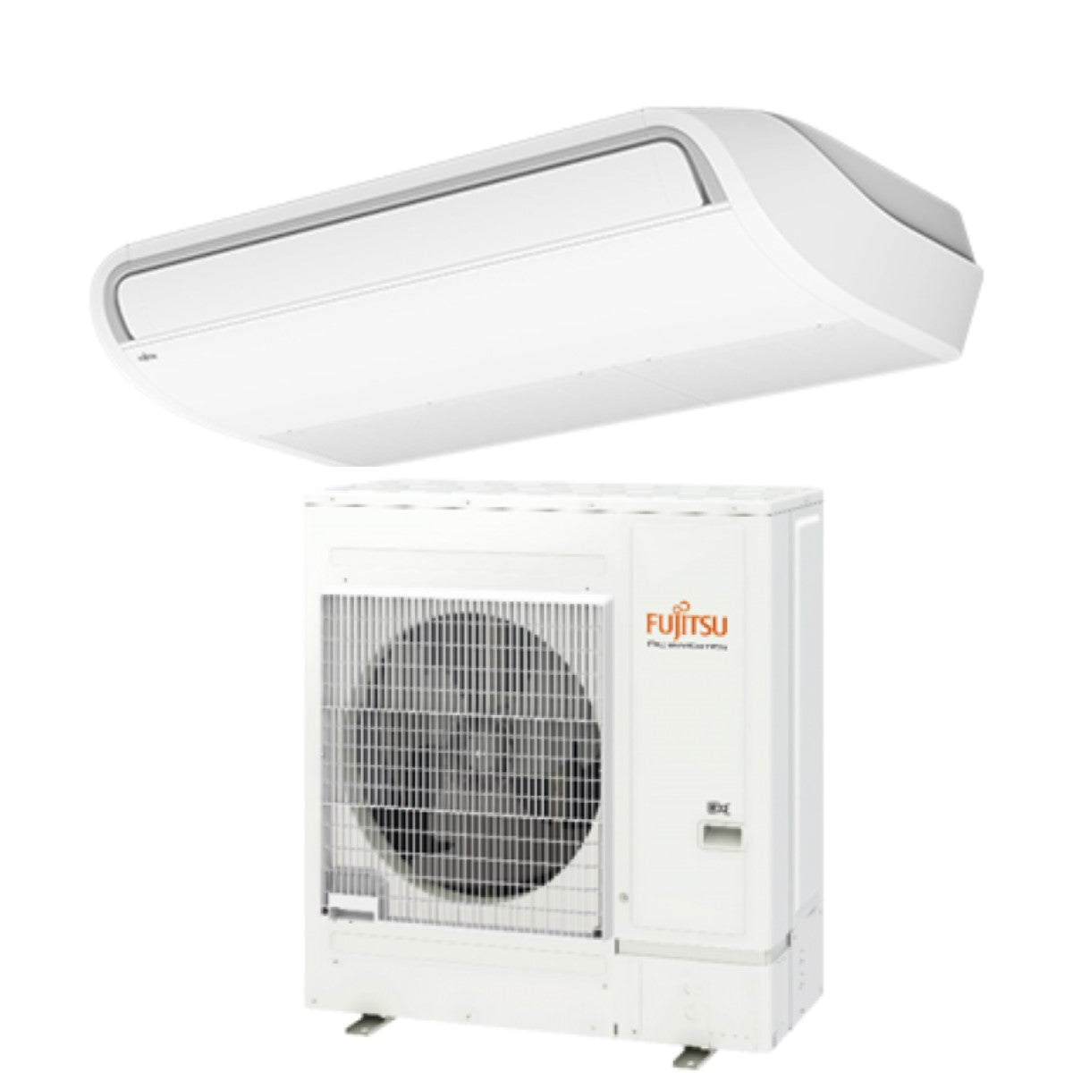 fujitsu climatizzatore condizionatore fujitsu inverter soffitto serie kr 45000 btu abyg45krta aoyg45krta r 32 3ngf83235 wi fi optional trifase con filocomando di serie