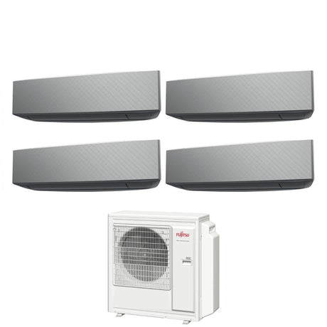 fujitsu climatizzatore condizionatore fujitsu quadri split inverter serie ke silver 79912 con aoyg30kbta4 r 32 wi fi integrato 70009000900012000 colore bianco