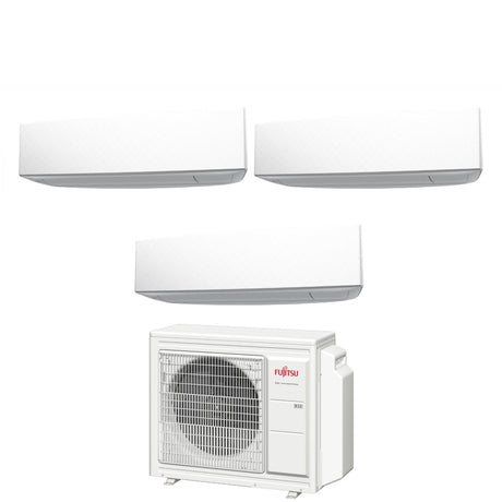 fujitsu climatizzatore condizionatore fujitsu trial split inverter serie ke white 999 con aoyg24kbta3 r 32 wi fi integrato 900090009000 colore bianco