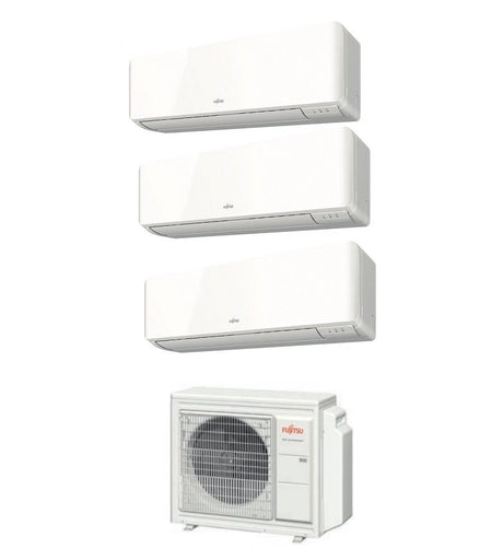 fujitsu climatizzatore condizionatore fujitsu trial split inverter serie km 9912 con aoyg24kbta3 r 32 9000900012000 wi fi optional kmcc novita