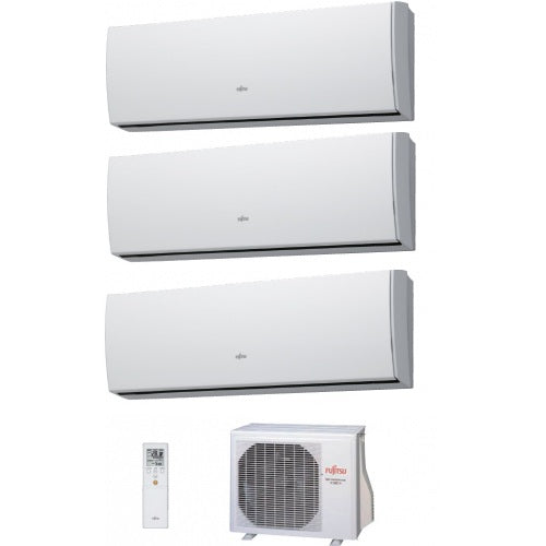 fujitsu climatizzatore condizionatore fujitsu trial split parete inverter serie slide lu 9912 con aoyg18lac3 9000900012000 slyde