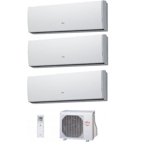 fujitsu climatizzatore condizionatore fujitsu trial split parete inverter serie slide lu 9912 con aoyg18lac3 9000900012000 slyde