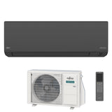 fujitsu condizionatore fujitsu kj black 12000 btu aseh12kjcalb r 32 wi fi integrato