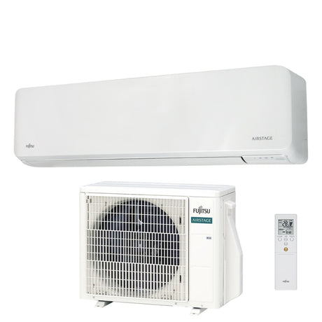 fujitsu condizionatore fujitsu km large 18000 btu aseh18kmtgl r 32 wi fi integrato