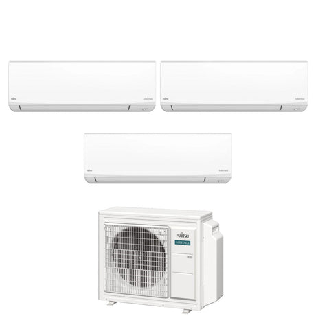 fujitsu condizionatore trial split fujitsu kj white 7914 con aoeg18kbca3 r 32 wi fi integrato