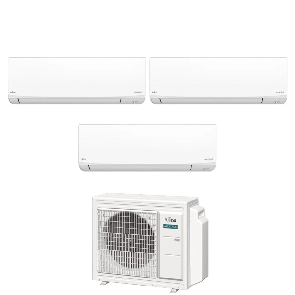 fujitsu condizionatore trial split fujitsu kj white 9914 con aoeg24kbca3 r 32 wi fi integrato