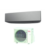 fujitsu unita interna a parete fujitsu serie ke silver 7000 btu asyg07ketf b r 32 wi fi integrato colore argento