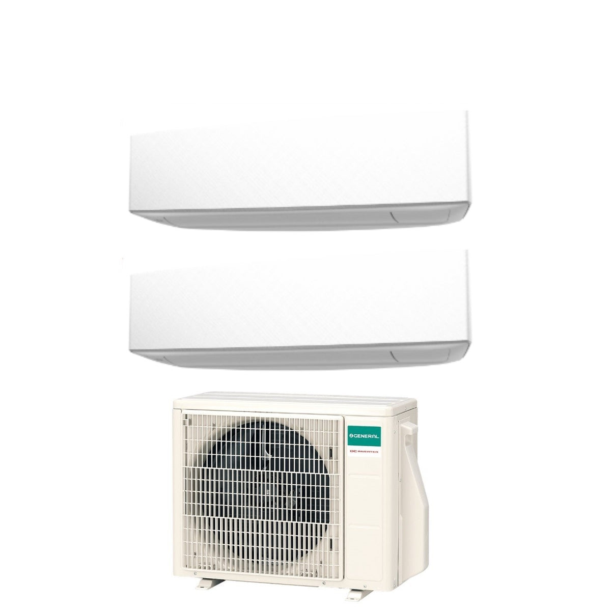 general fujitsu climatizzatore condizionatore general fujitsu dual split inverter serie keta white 912 con aohg18kbta2 r 32 wi fi optional 900012000 colore bianco novita ean 8059657011534