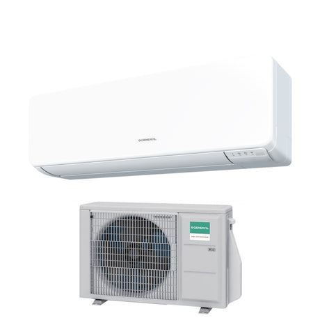general fujitsu climatizzatore condizionatore general fujitsu inverter serie kmcf 9000 btu ashg09kmcf r 32 wi fi integrato classe aa