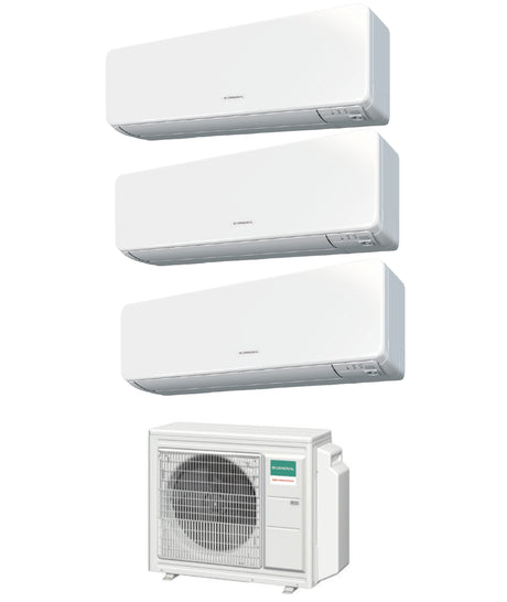 general fujitsu climatizzatore condizionatore general fujitsu trial split inverter kgtb 121212 btu con aohg24kbta3 r 32 120001200012000 wi fi optional novita