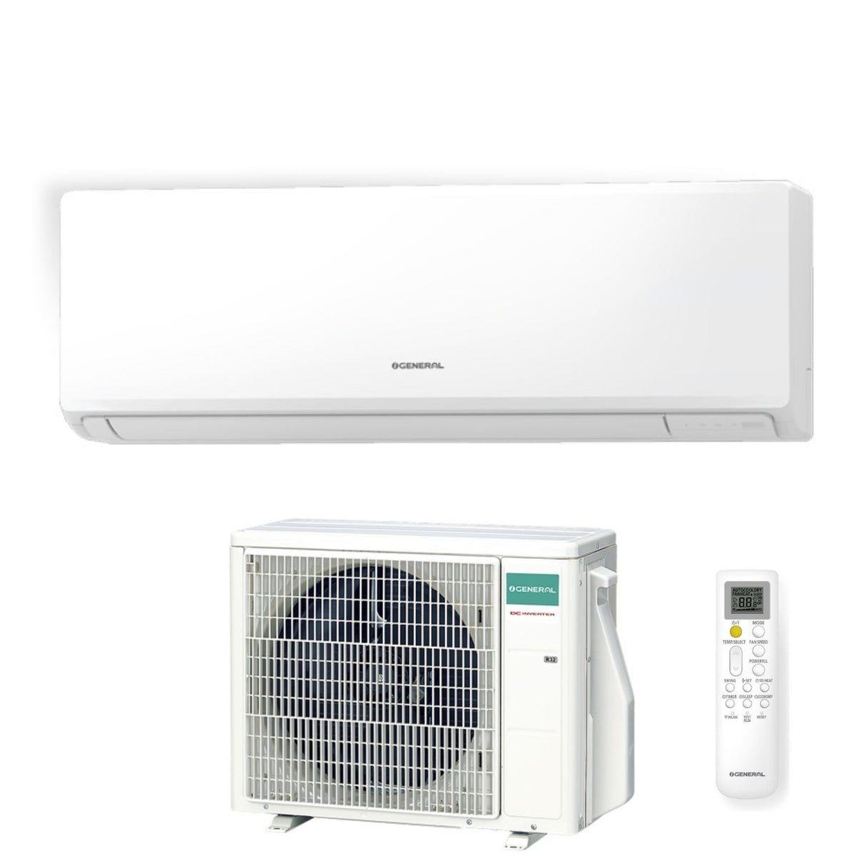 general fujitsu condizionatore general fujitsu kn 12000 btu ashh12knca r 32 wi fi integrato