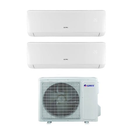 gree climatizzatore condizionatore gree dual split inverter serie bora 912 con gwhd14nk6ko r 32 900012000 ean 8059657012029