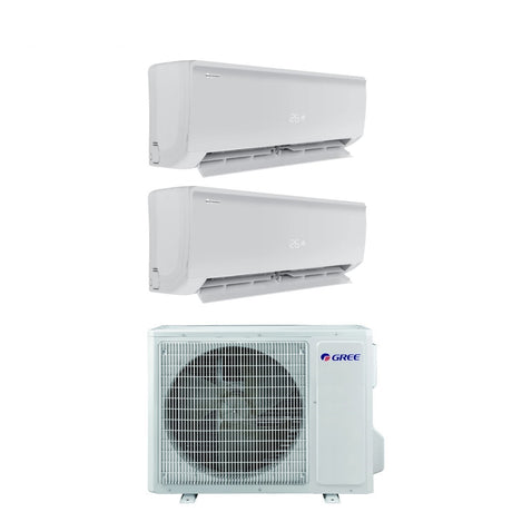 gree climatizzatore condizionatore gree dual split inverter serie bora plus 99 con gwhd14nk6oo r 32 wi fi optional 90009000