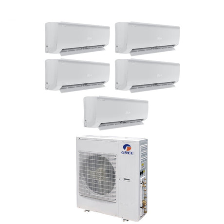 gree climatizzatore condizionatore gree penta split inverter serie bora plus 99121212 con gwhd42nk6lo r 32 wi fi optional 90009000120001200012000