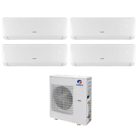 gree climatizzatore condizionatore gree quadri split inverter serie bora 9999 con gwhd36nk6lo r 32 9000900090009000