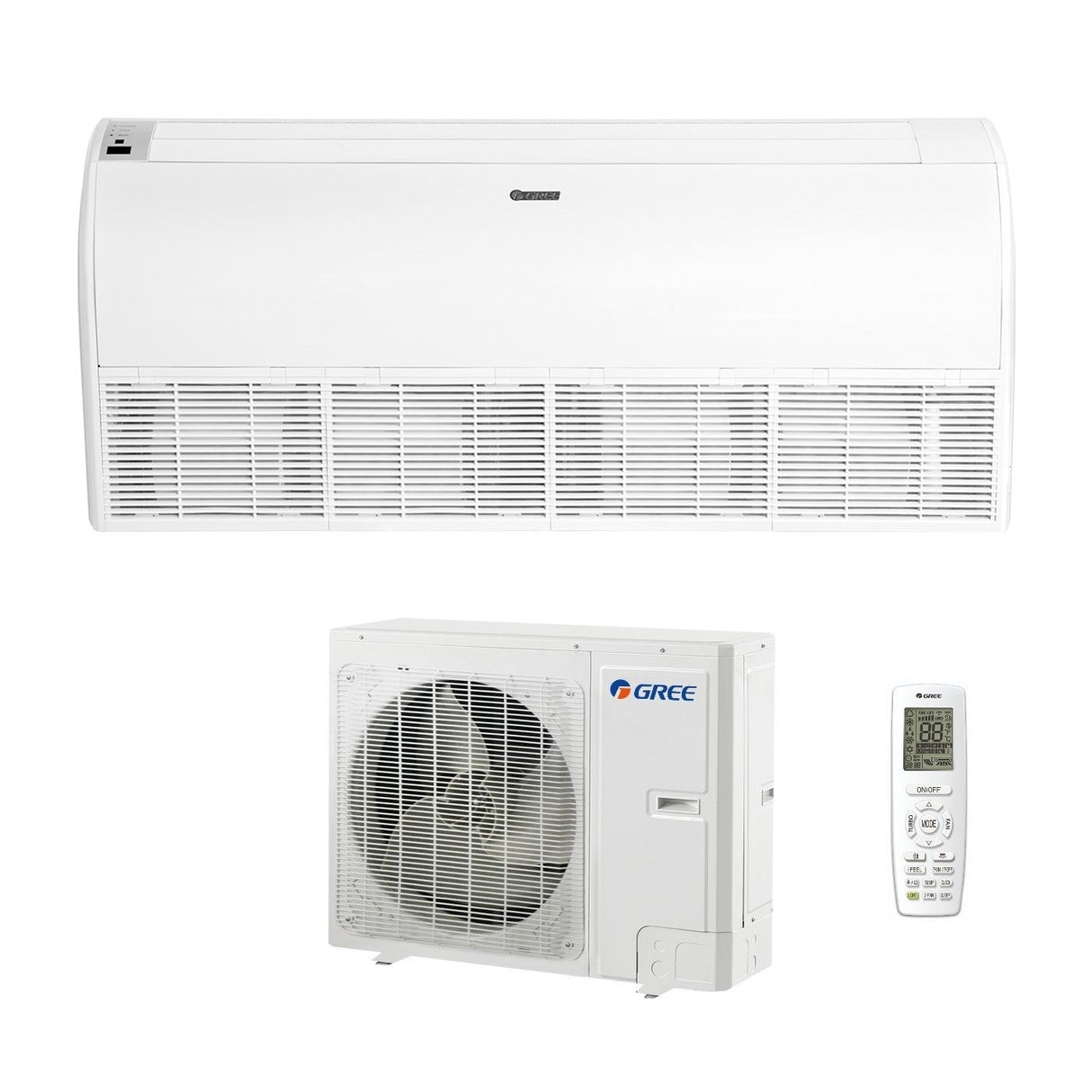 gree climatizzatore condizionatore gree soffittopavimento 48000 btu gud140zda t r 32 wi fi optional monofase novita