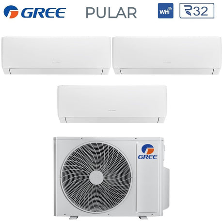 gree climatizzatore condizionatore gree trial split inverter serie pular 91818 con gwhd42nk6lo r 32 wi fi integrato 90001800018000 btu