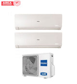 haier area occasioni 5078 condizionatore dual split haier flexis plus white 1212 con 2u50s2sm1fa r 32 wi fi integrato bianco
