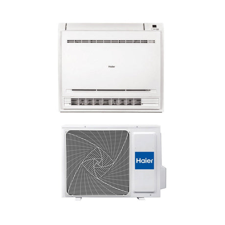 haier climatizzatore condizionatore haier console pavimento inverter 9000 btu af25s2sd1fa r 32 wi fi optional con telecomando di serie novita