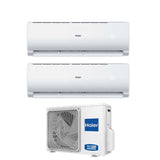 haier climatizzatore condizionatore haier dual split inverter serie geos plus 99 con 2u50meffra r 32 wi fi integrato 90009000